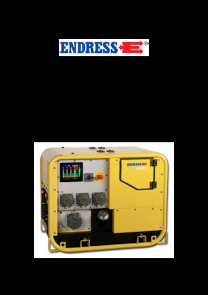 Generatori a benzina Endress ESE 607 DBG ES DIN Super Silent