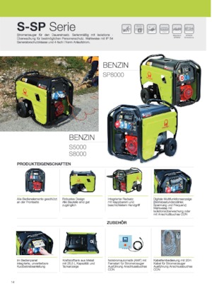 Generatori a benzina PRAMAC Lifter SP 8000