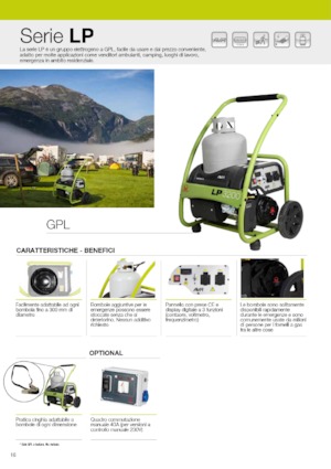 Generatori a benzina PRAMAC Lifter SP 8000