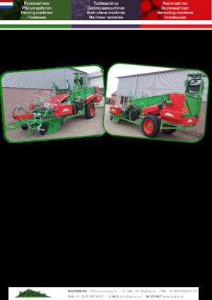 Raccoglitrici di piante Basrijs Plant harvester medium large BRP/ML