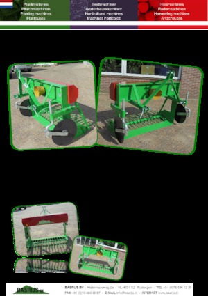 Raccoglitrici di piante Basrijs Plantslifter BRS/E135