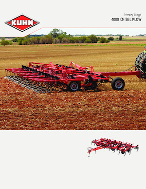 Erpici a dischi-gancio Kuhn Krause 4000-33