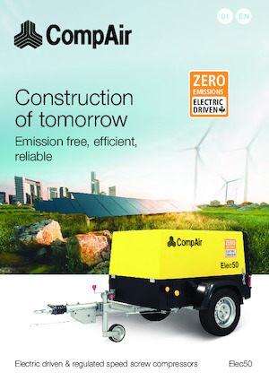 Compressori Protatili - Diesel, Elettrici, Benzina CompAir Elec50 
