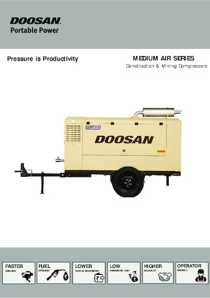 Compressori Protatili - Diesel, Elettrici, Benzina Doosan SHP500