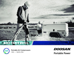 Compressori Protatili - Diesel, Elettrici, Benzina Doosan XP375WCU-T2