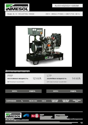 Generatori diesel INMESOL AL-14