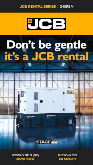 Generatori diesel JCB G40RS