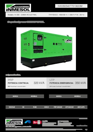 Generatori diesel INMESOL IV-350