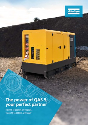 Generatori diesel Atlas Copco QAS 5 80