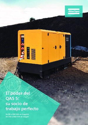 Generatori diesel Atlas Copco QAS 5 80
