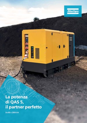 Generatori diesel Atlas Copco QAS 5 80