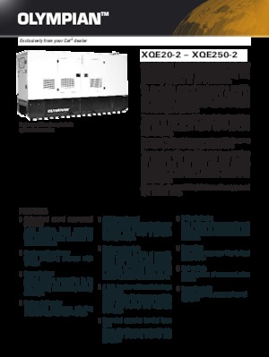 Generatori diesel Caterpillar XQE30