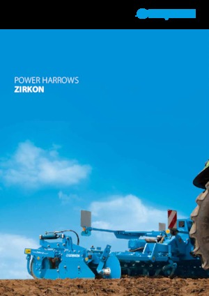 Erpici rotanti Lemken Zirkon 12/600 K WG