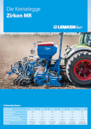 Erpici rotanti Lemken Zirkon XMR/300