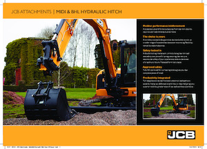 Attacchi rapidi JCB HYDRAULIC QUICK HITCH