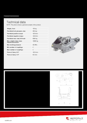 Attacchi rapidi Rototilt® QC60-4 