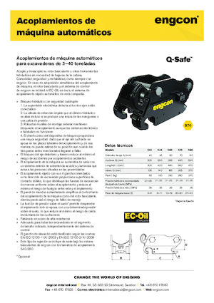 Attacchi rapidi engcon QS70