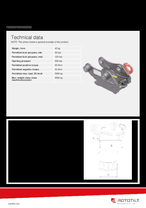 Attacchi rapidi Rototilt® S40 