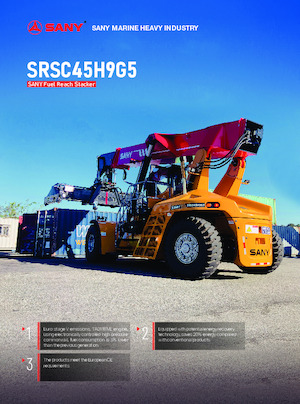 Reach stacker Sany SRSC45H9G5
