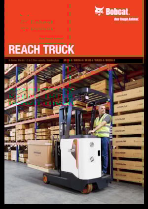 Carrelli elevatori retrattili elettrici Bobcat BR15S-9