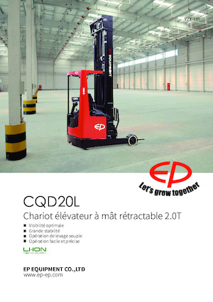 Carrelli elevatori retrattili elettrici EP CQD20L