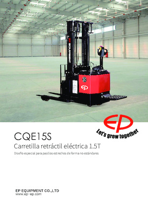 Carrelli elevatori retrattili elettrici EP CQE15S