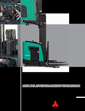 Carrelli elevatori retrattili elettrici Mitsubishi ESR18N2