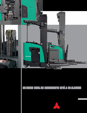 Carrelli elevatori retrattili elettrici Mitsubishi ESR18N2