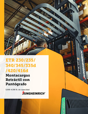 Carrelli elevatori retrattili elettrici Jungheinrich ETR 420