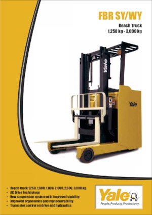Carrelli elevatori retrattili elettrici Yale FBR25S(T)Y