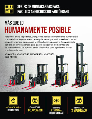 Carrelli elevatori retrattili elettrici Hyster N30ZDRS3 