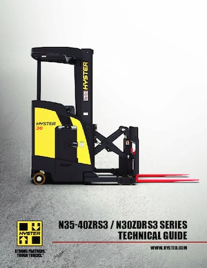 Carrelli elevatori retrattili elettrici Hyster N30ZDRS2