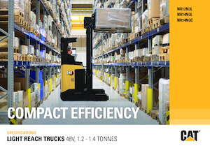 Carrelli elevatori retrattili elettrici Caterpillar NR14N3L