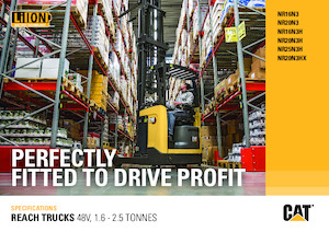 Carrelli elevatori retrattili elettrici Caterpillar NR20N3