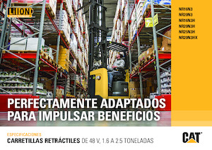Carrelli elevatori retrattili elettrici Caterpillar NR20N3