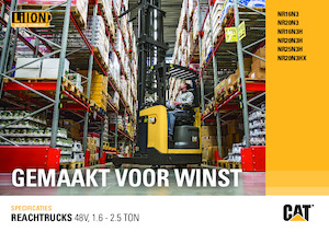 Carrelli elevatori retrattili elettrici Caterpillar NR20N3