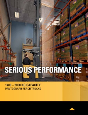 Carrelli elevatori retrattili elettrici Caterpillar NR18