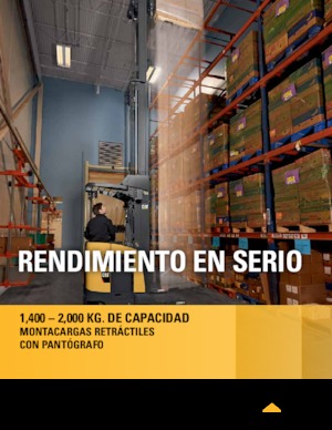 Carrelli elevatori retrattili elettrici Caterpillar NR18