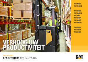 Carrelli elevatori retrattili elettrici Caterpillar NR16N2H