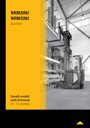 Carrelli elevatori retrattili elettrici Caterpillar NRM25N2