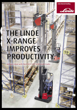 Carrelli elevatori retrattili elettrici Linde R14X High