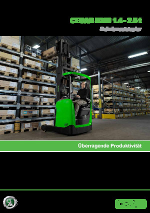 Carrelli elevatori retrattili elettrici Cesab R314