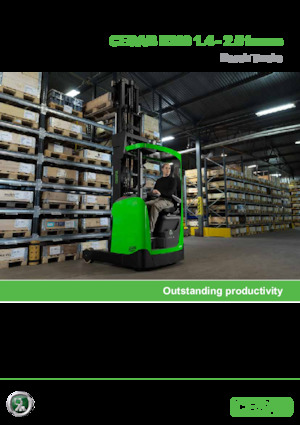 Carrelli elevatori retrattili elettrici Cesab R314