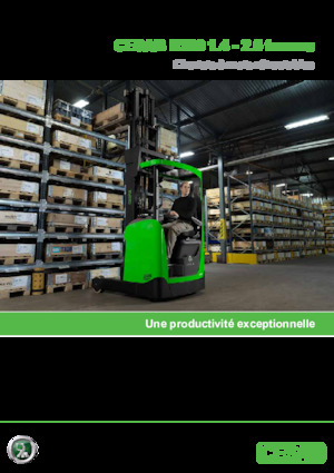 Carrelli elevatori retrattili elettrici Cesab R314