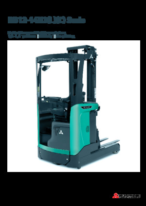 Carrelli elevatori retrattili elettrici Mitsubishi RB14N3C  