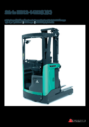 Carrelli elevatori retrattili elettrici Mitsubishi RB14N3C  