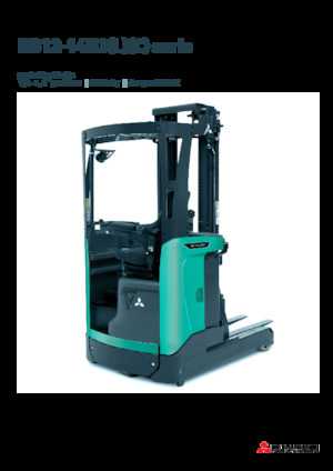 Carrelli elevatori retrattili elettrici Mitsubishi RB14N3C  