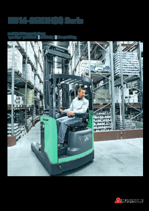 Carrelli elevatori retrattili elettrici Mitsubishi RB16N3H  