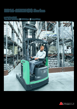 Carrelli elevatori retrattili elettrici Mitsubishi RB16N3H  