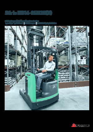 Carrelli elevatori retrattili elettrici Mitsubishi RB16N3H  